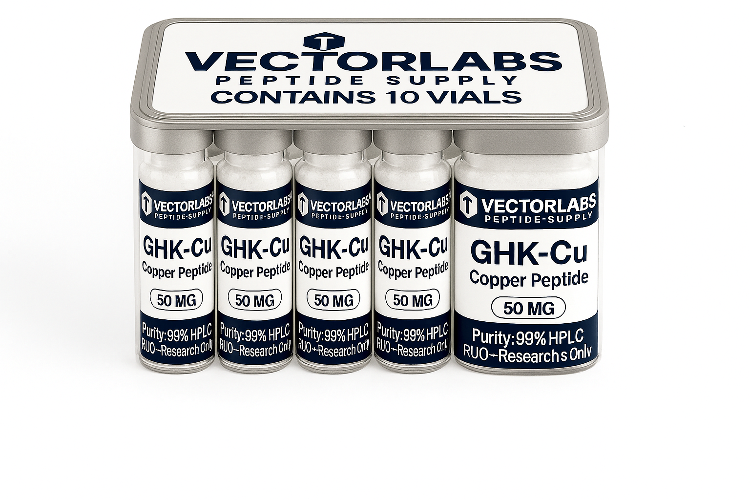 GHK-Cu (10 Vial Box)