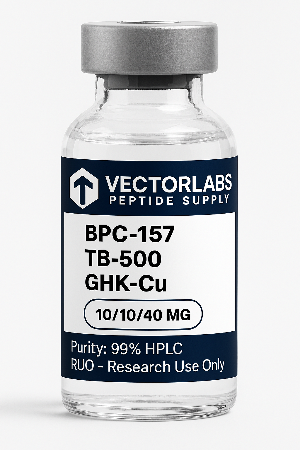 BPC-157, TB-500, GHK-Cu (GLOW Blend) (10 Vial Box)